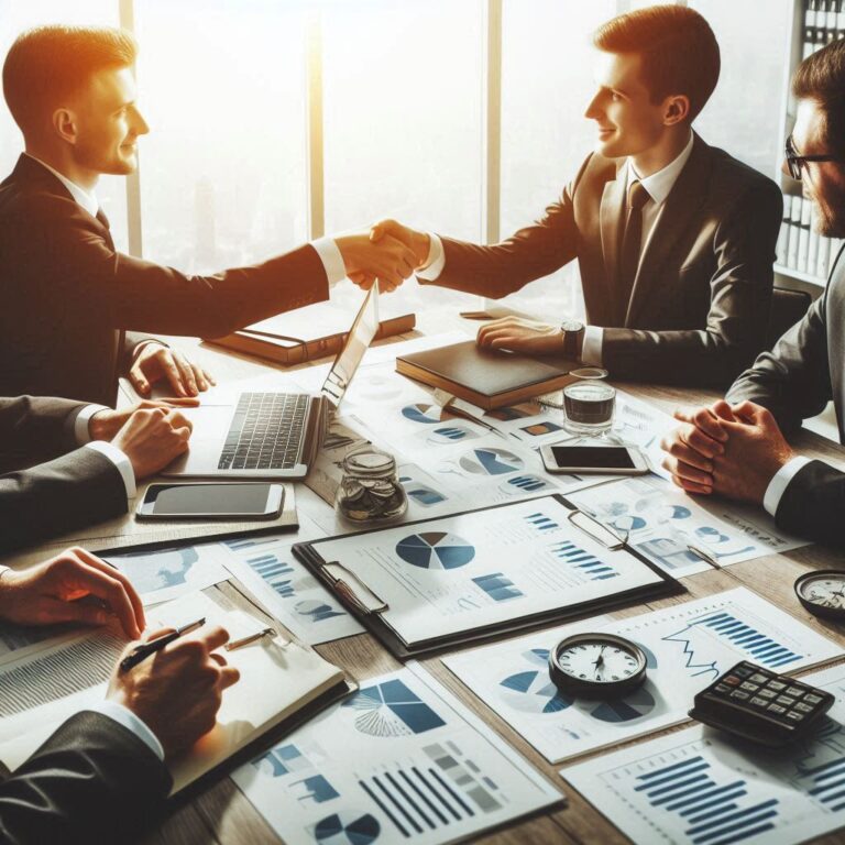 spotkanie biznesowe - usługi z prawa gospodarczego